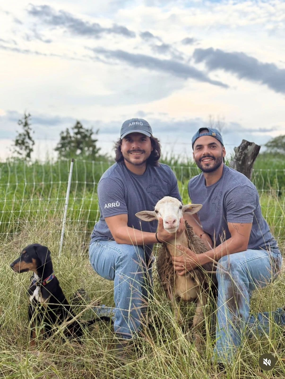 Issac y David, fundadores de Rancho Arru